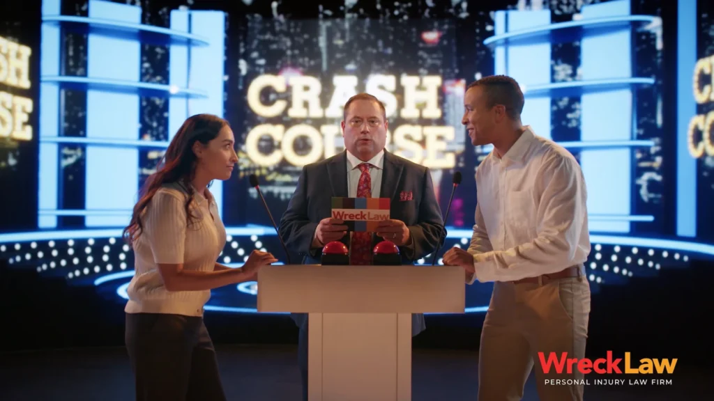 Wreck Law Crash Course Game Show TV Commercial